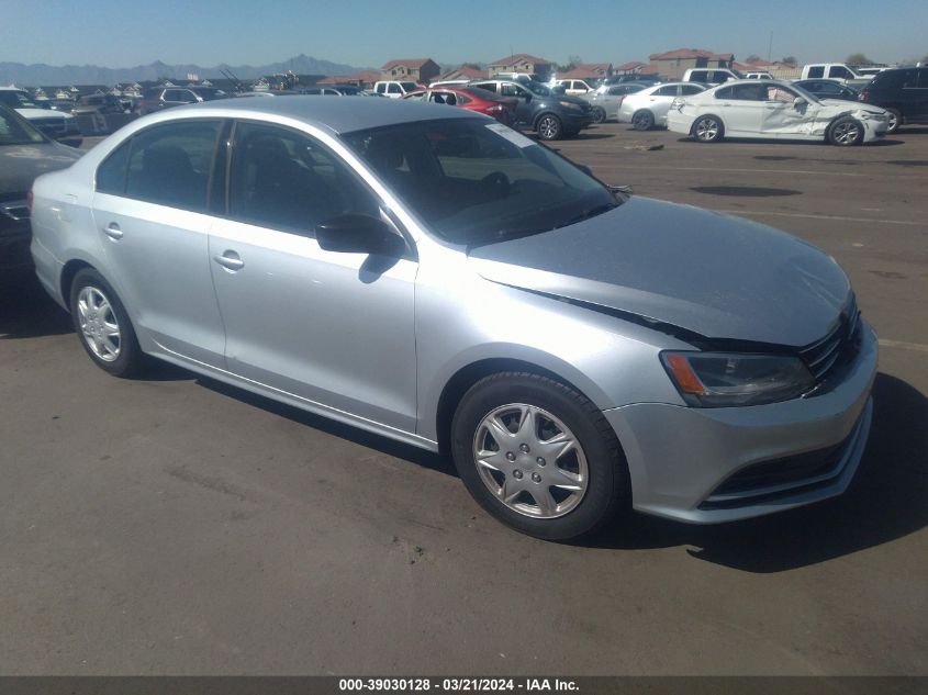 2015 VOLKSWAGEN JETTA 2.0L S