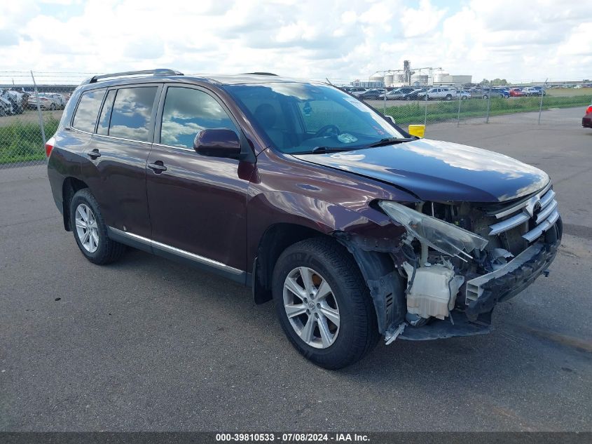 2013 TOYOTA HIGHLANDER PLUS/SE