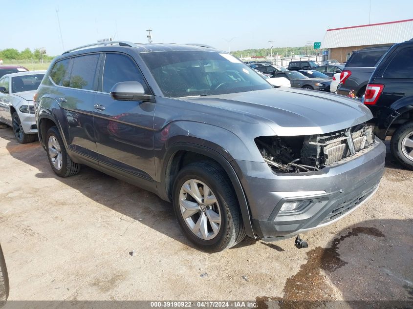 2019 VOLKSWAGEN ATLAS 3.6L V6 SE