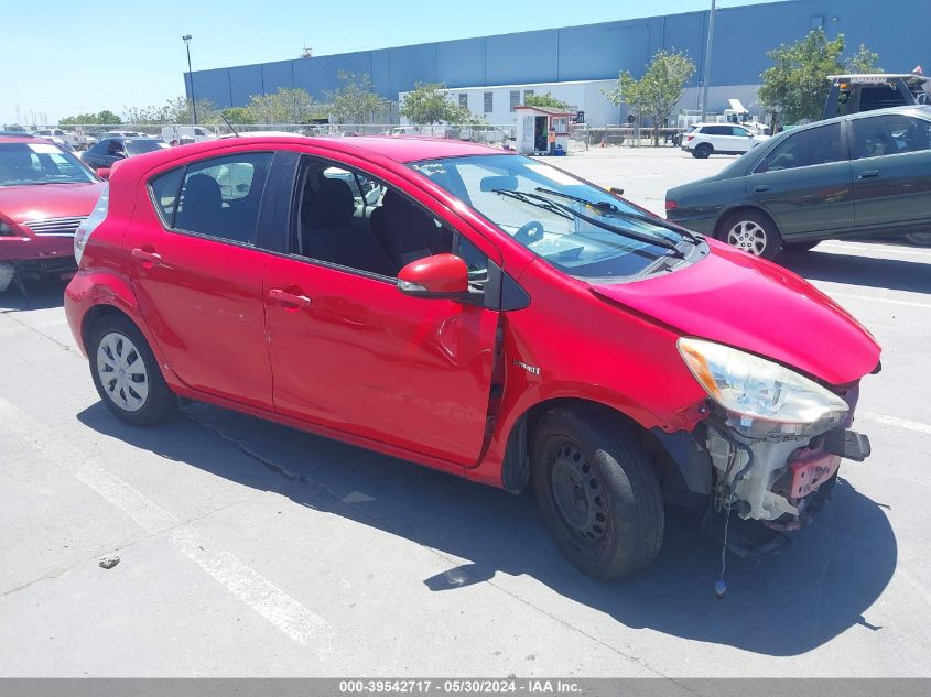 2012 TOYOTA PRIUS C THREE