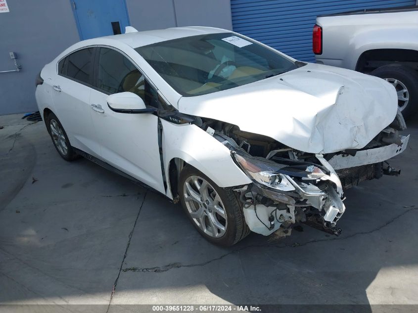 2018 CHEVROLET VOLT PREMIER