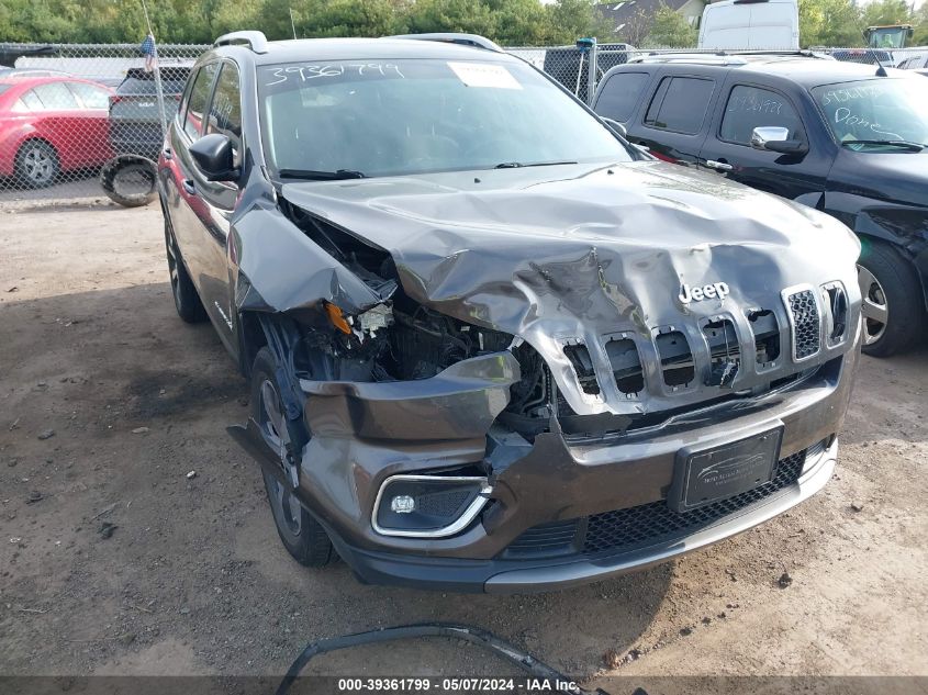 2019 JEEP CHEROKEE LIMITED 4X4