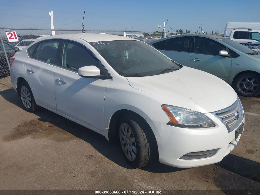 2014 NISSAN SENTRA FE+ S/FE+ SV/S/SL/SR/SV