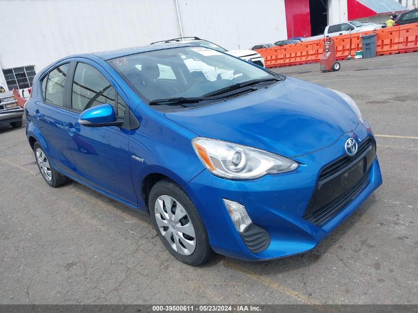 2016 TOYOTA PRIUS C TWO