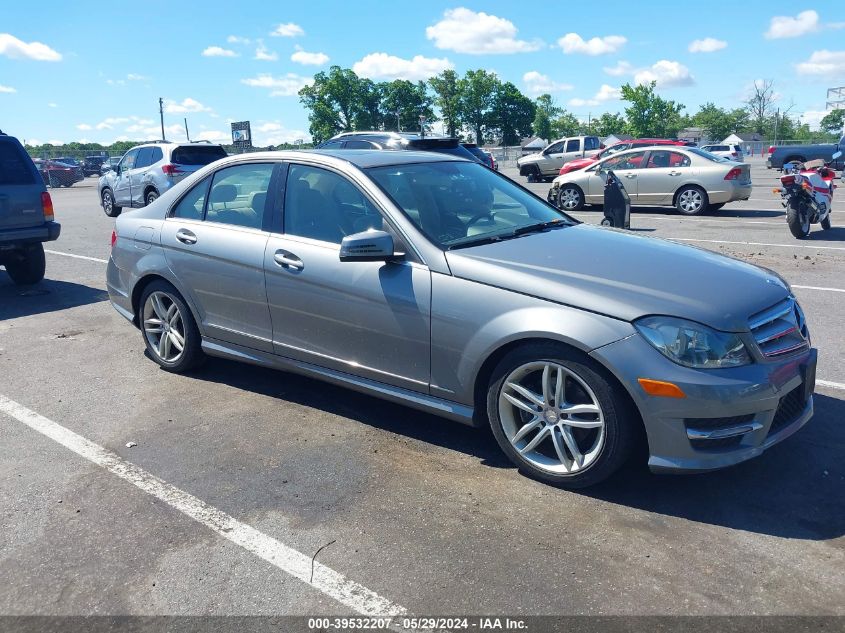 2012 MERCEDES-BENZ C 300 LUXURY 4MATIC/SPORT 4MATIC