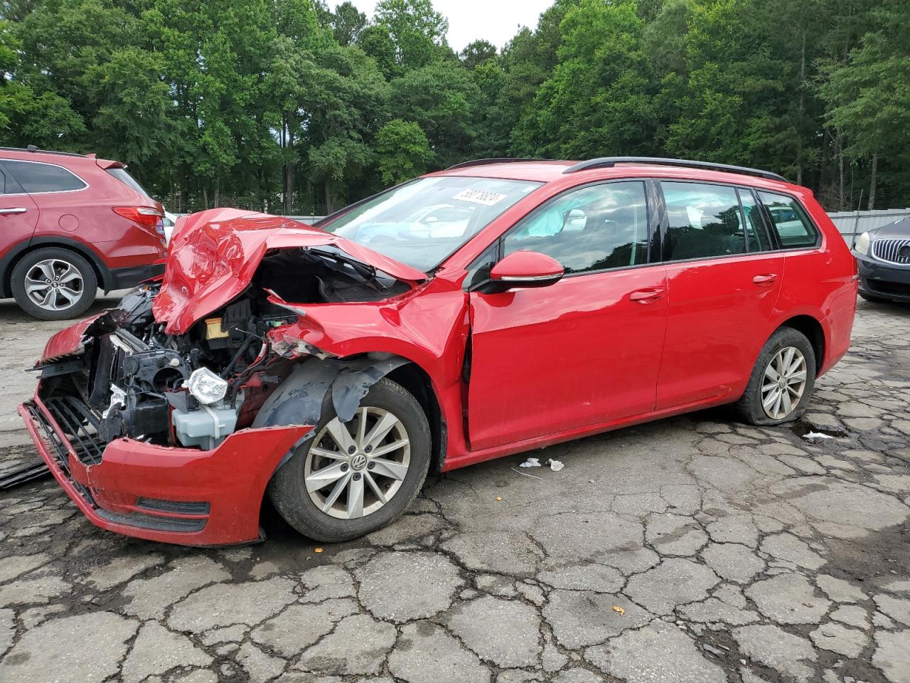 2017 VOLKSWAGEN GOLF SPORTWAGEN S