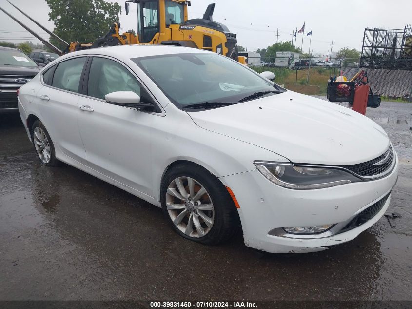 2015 CHRYSLER 200 C