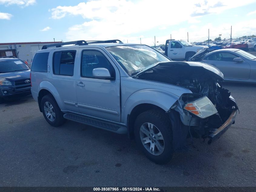 2010 NISSAN PATHFINDER SE