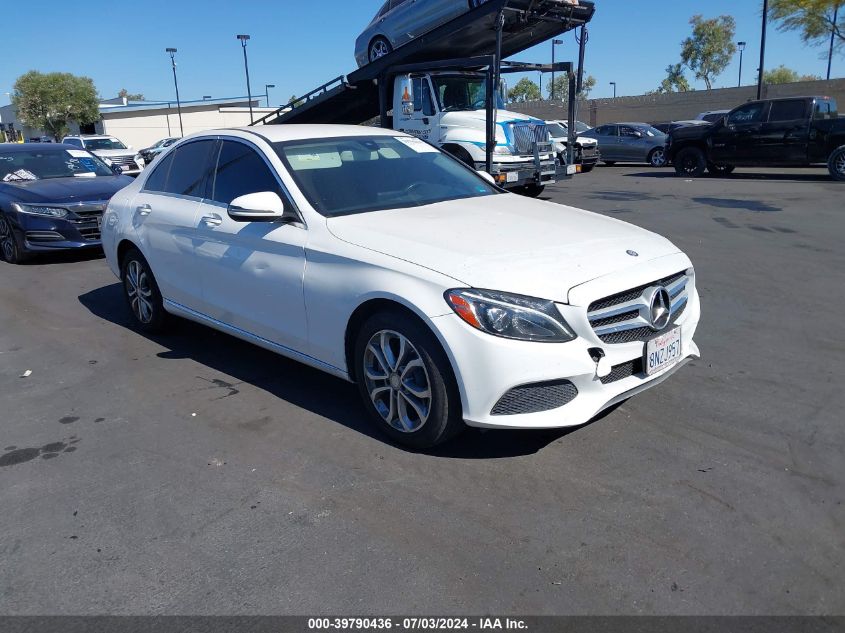 2016 MERCEDES-BENZ C 300 4MATIC