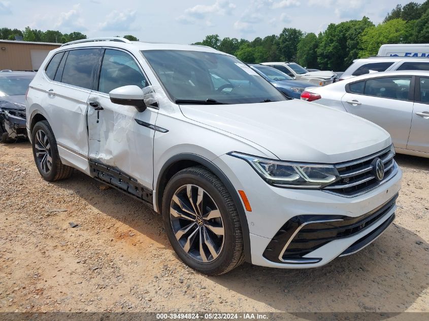 2022 VOLKSWAGEN TIGUAN 2.0T SEL R-LINE