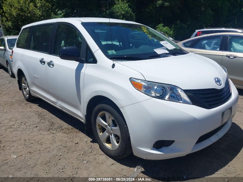 2011 TOYOTA SIENNA BASE V6