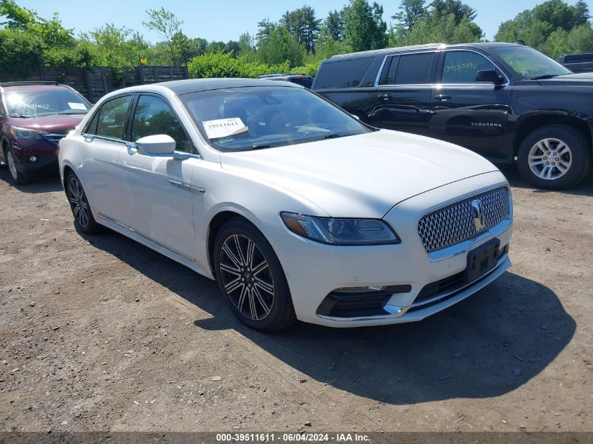 2018 LINCOLN CONTINENTAL RESERVE