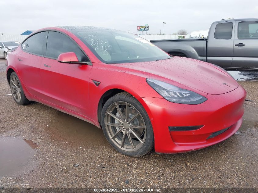 2019 TESLA MODEL 3 LONG RANGE/MID RANGE/STANDARD RANGE/STANDARD RANGE PLUS