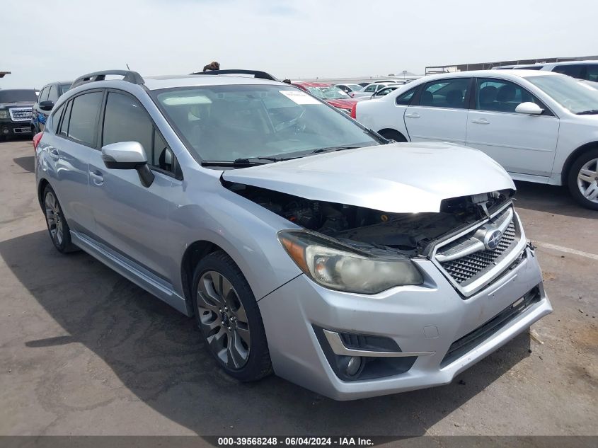 2015 SUBARU IMPREZA 2.0I SPORT LIMITED