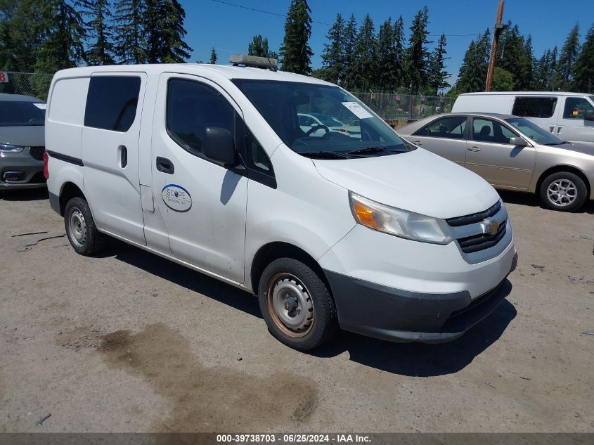 2017 CHEVROLET CITY EXPRESS 1LS