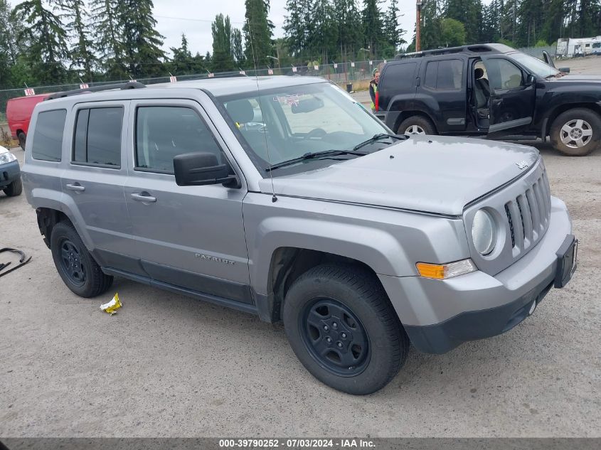 2016 JEEP PATRIOT SPORT