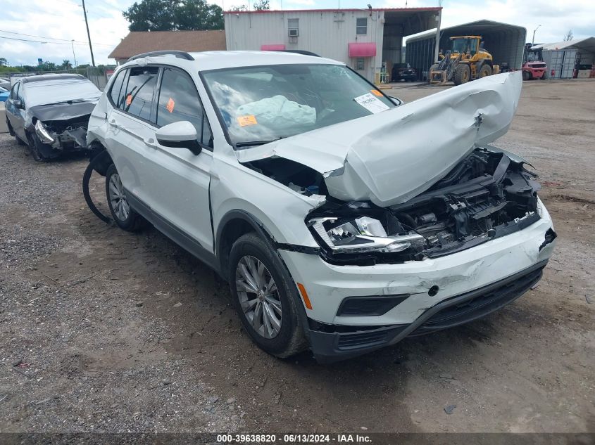 2019 VOLKSWAGEN TIGUAN 2.0T S