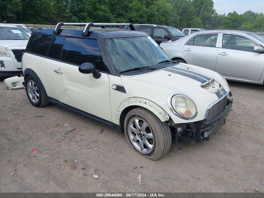 2010 MINI COOPER S CLUBMAN