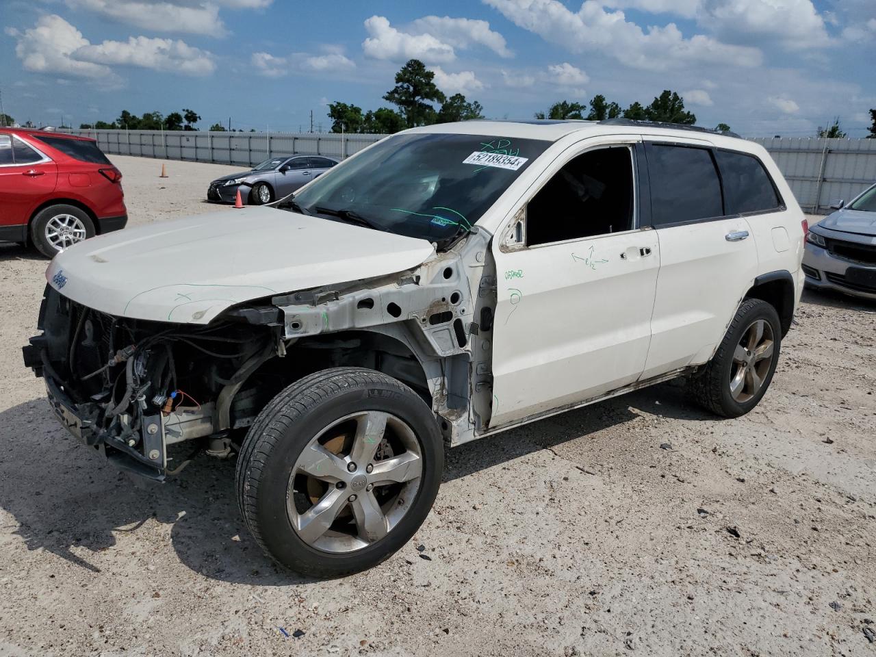 2012 JEEP GRAND CHEROKEE OVERLAND