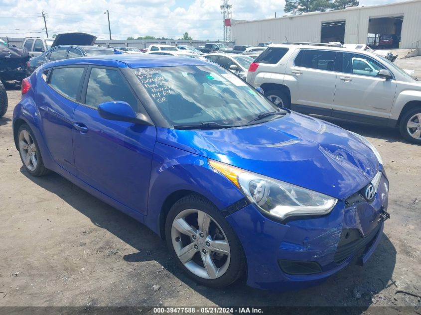 2013 HYUNDAI VELOSTER BASE W/BLACK