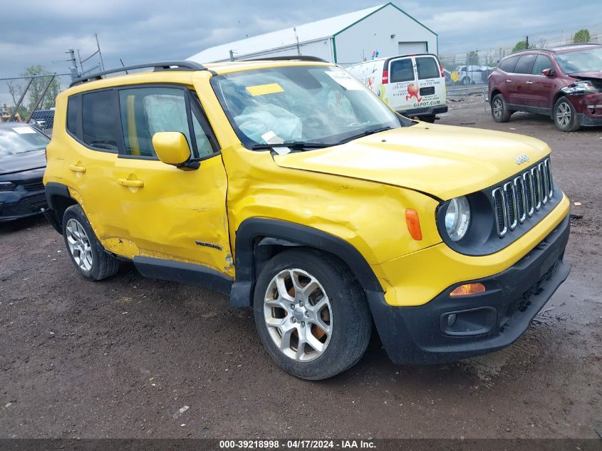 2017 JEEP RENEGADE LATITUDE 4X4