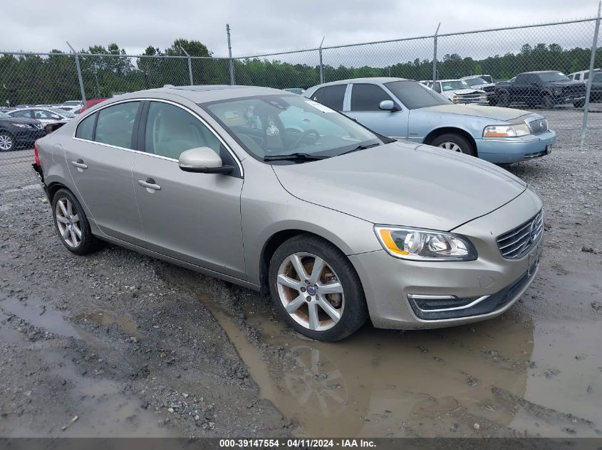 2016 VOLVO S60 T5 DRIVE-E PREMIER