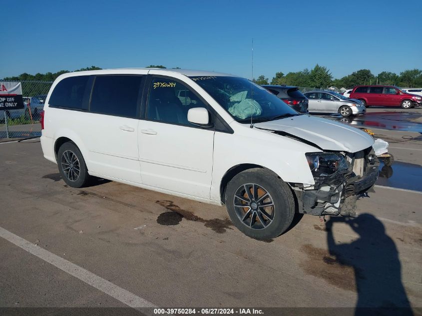 2017 DODGE GRAND CARAVAN SXT