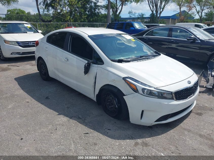 2018 KIA FORTE LX