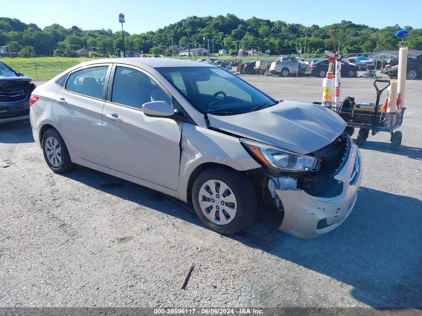 2016 HYUNDAI ACCENT SE