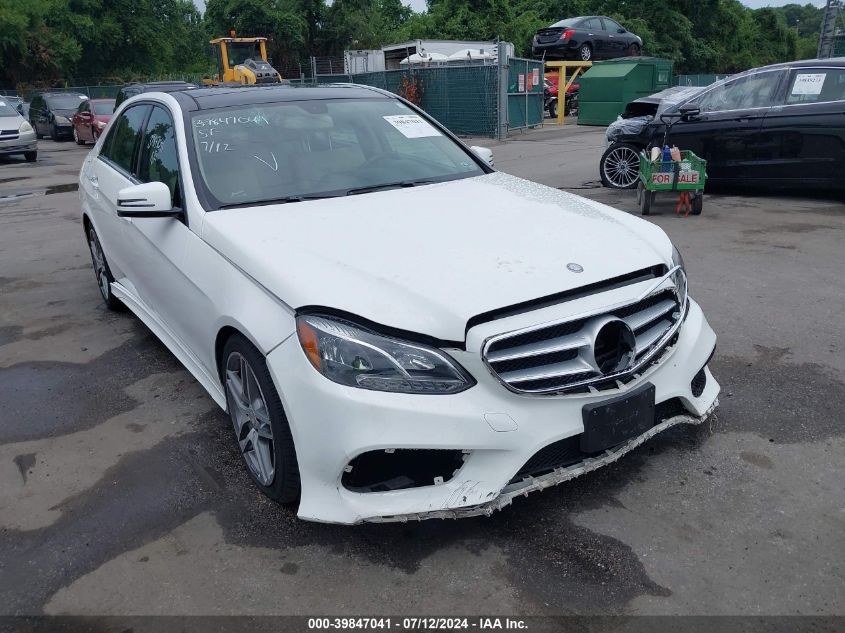 2015 MERCEDES-BENZ E 350 4MATIC