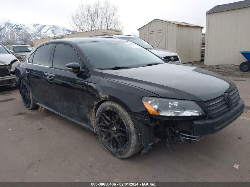 2012 VOLKSWAGEN PASSAT 2.5L SE