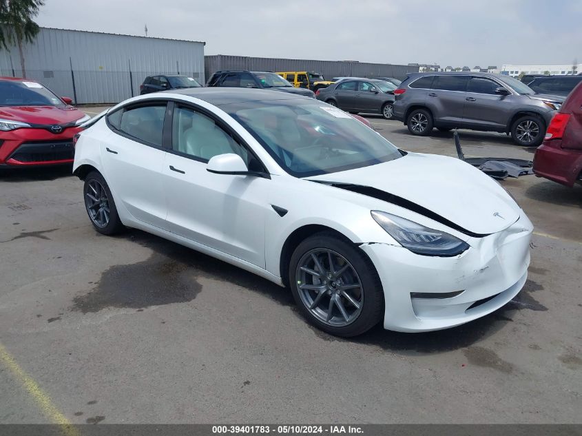 2022 TESLA MODEL 3 LONG RANGE DUAL MOTOR ALL-WHEEL DRIVE