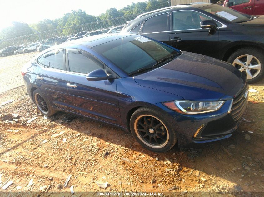 2017 HYUNDAI ELANTRA LIMITED