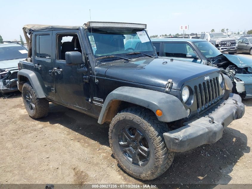 2016 JEEP WRANGLER UNLIMITED SPORT