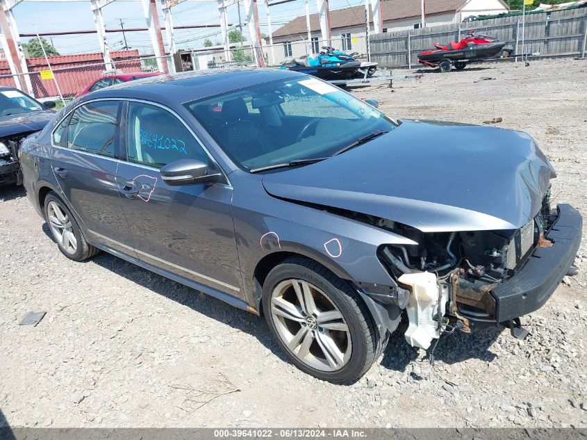 2013 VOLKSWAGEN PASSAT 2.0L TDI SEL PREMIUM