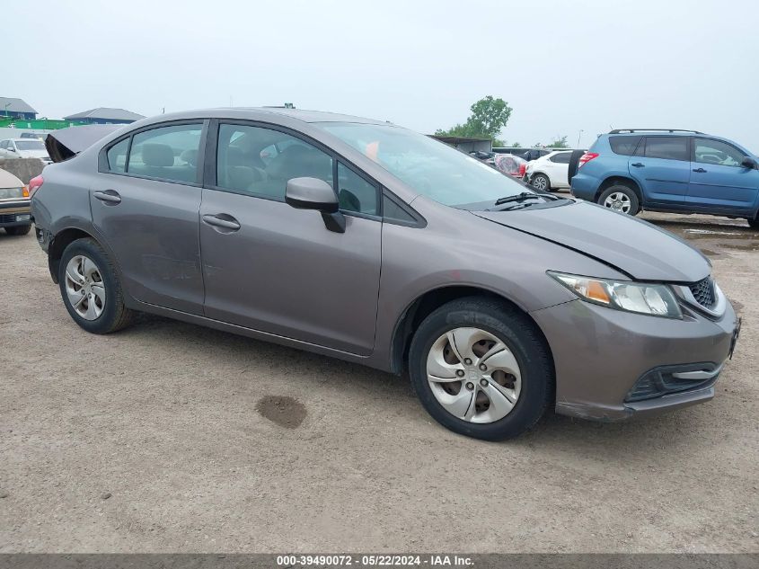 2013 HONDA CIVIC LX