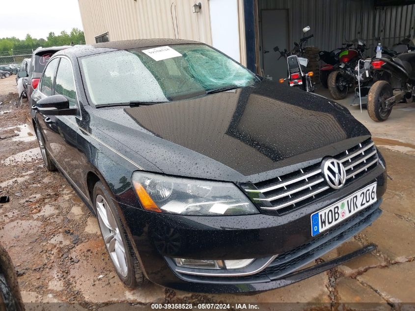 2014 VOLKSWAGEN PASSAT 2.0L TDI SE