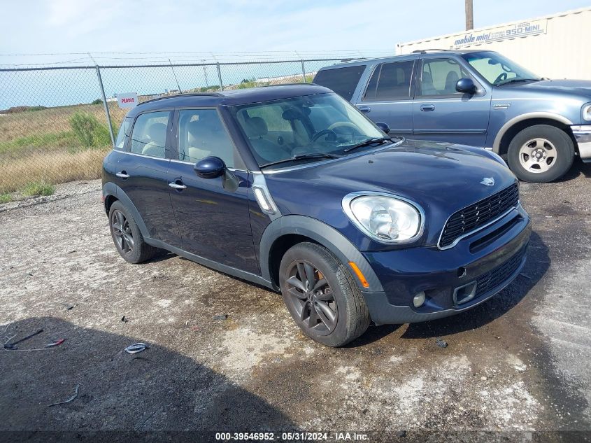 2013 MINI COUNTRYMAN COOPER S