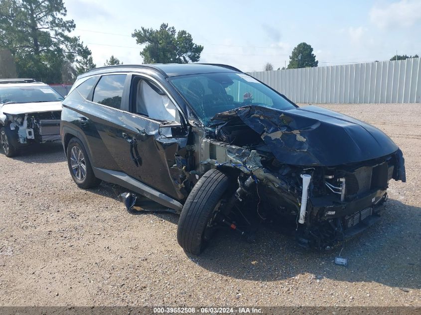 2022 HYUNDAI TUCSON HYBRID BLUE