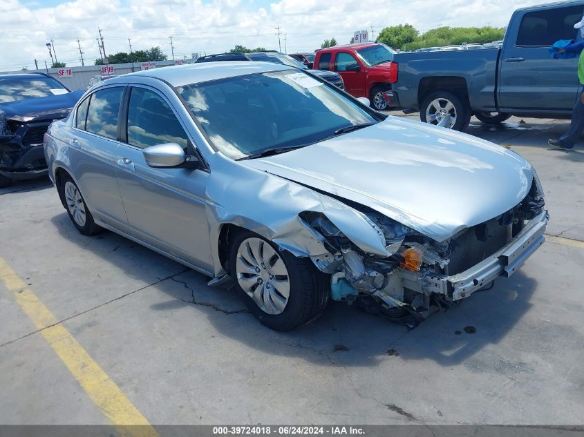 2012 HONDA ACCORD 2.4 LX