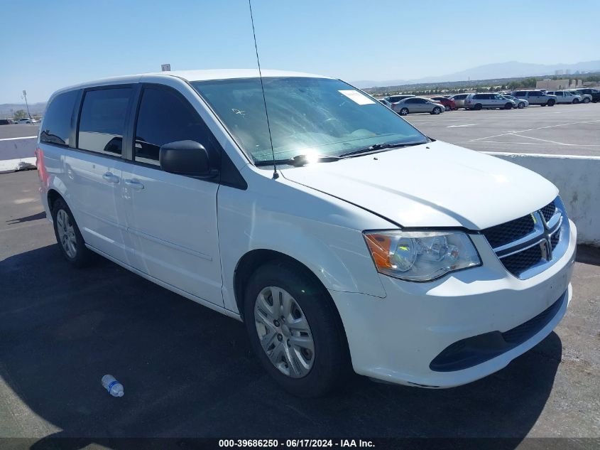 2016 DODGE GRAND CARAVAN SE