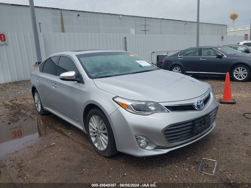 2013 TOYOTA AVALON HYBRID/PREM/TOUR/LTD