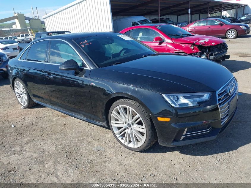 2018 AUDI A4 2.0T PREMIUM/2.0T TECH PREMIUM