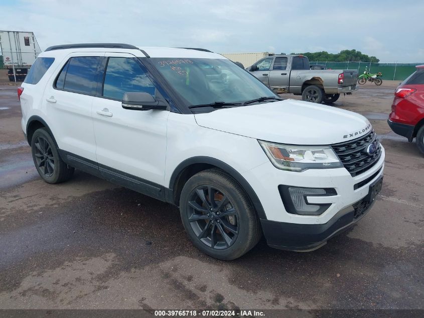 2017 FORD EXPLORER XLT