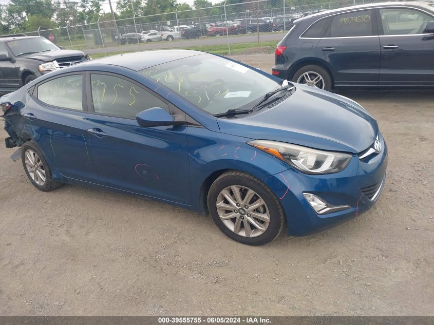 2015 HYUNDAI ELANTRA SE