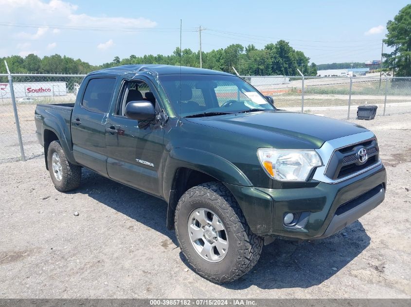 2013 TOYOTA TACOMA DOUBLE CAB