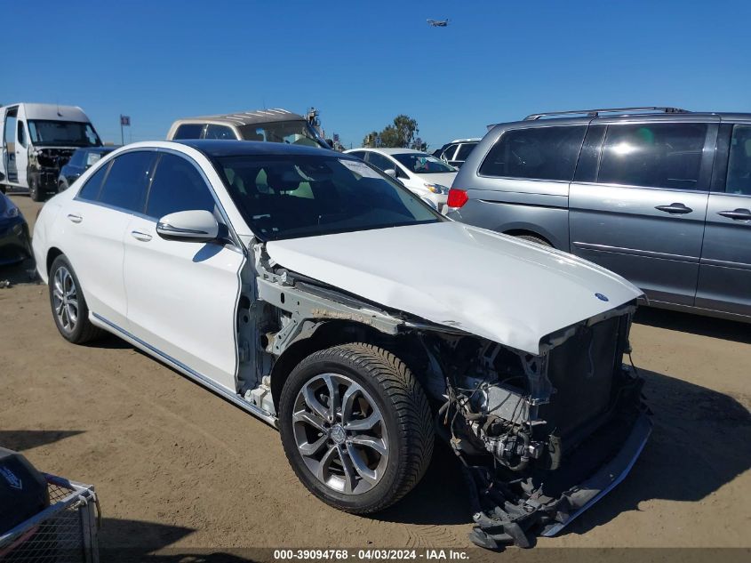 2016 MERCEDES-BENZ C 300 4MATIC/LUXURY 4MATIC/SPORT 4MATIC