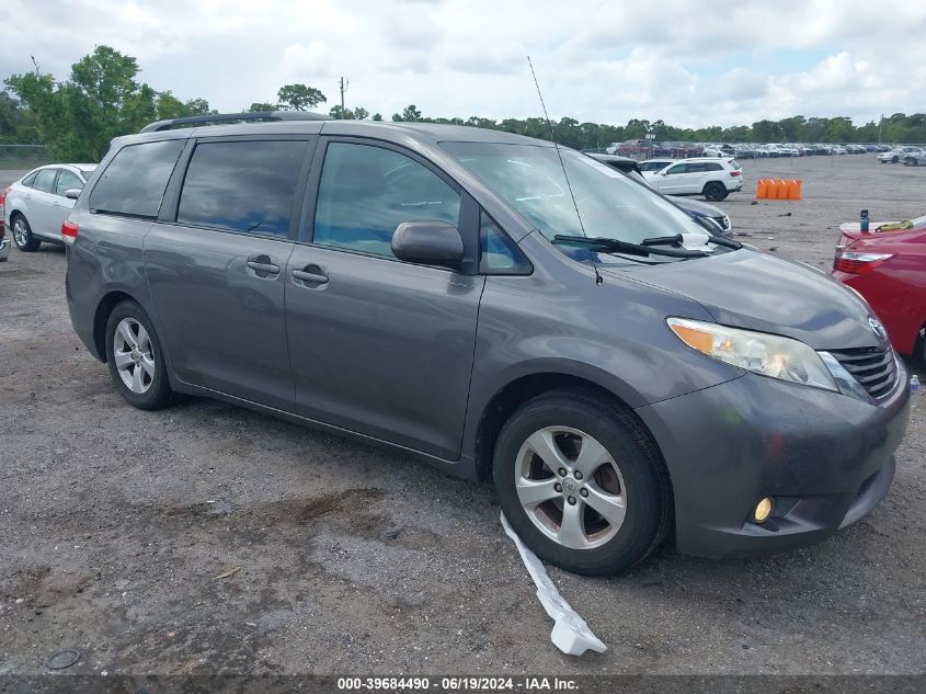 2014 TOYOTA SIENNA LE V6 8 PASSENGER