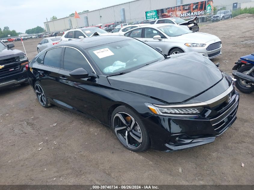 2021 HONDA ACCORD SPORT