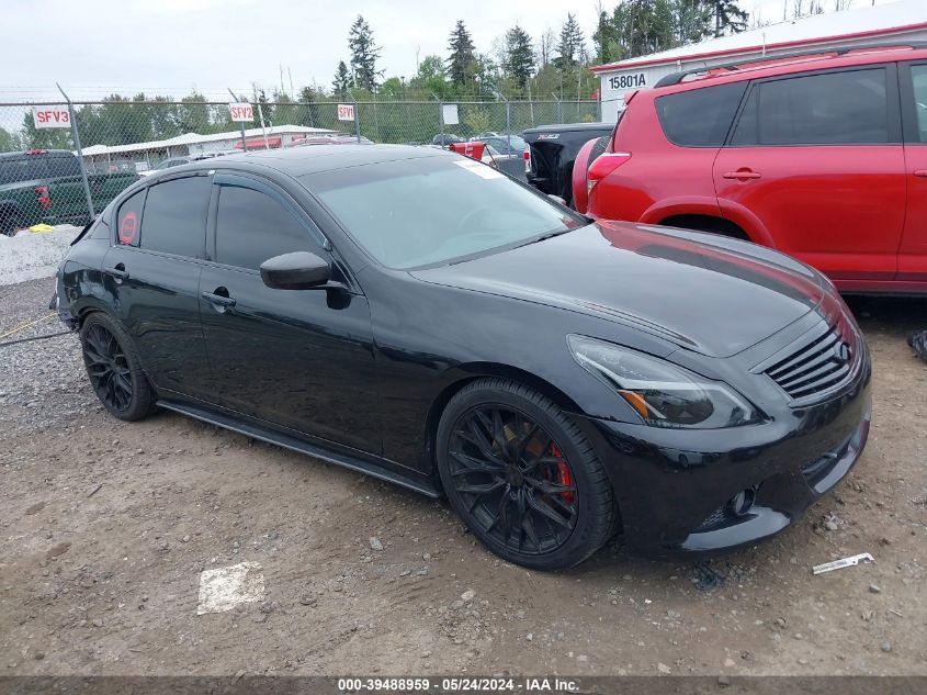 2012 INFINITI G37X